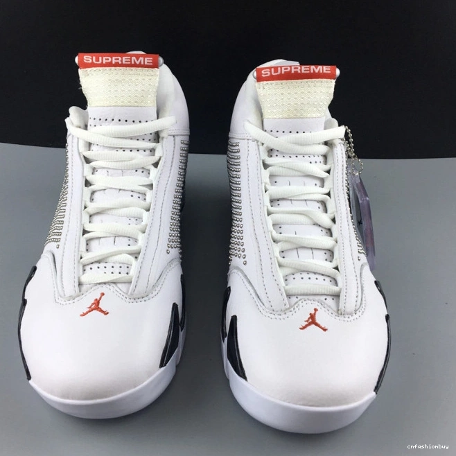 Retro BV7630-106 Jordan 14 White Air 1124